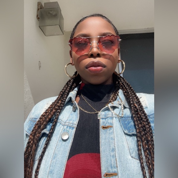 💯- New Authentic MIU MIU MU55 US 1BC177 60MM Cloud Aviator Sunglasses - Picture 6 of 16